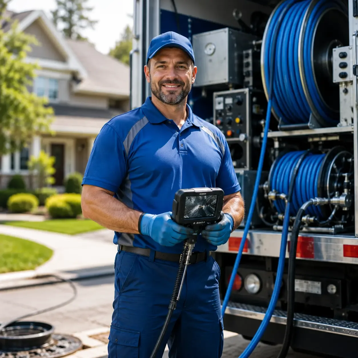 Local outdoor drain cleaning specialists in Guthrie, TX